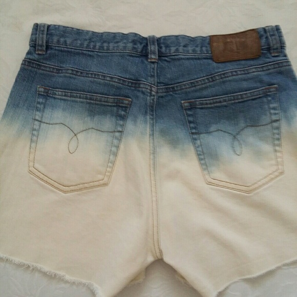 Ralph Lauren tie dye studded denim shorts - Picture 2 of 2
